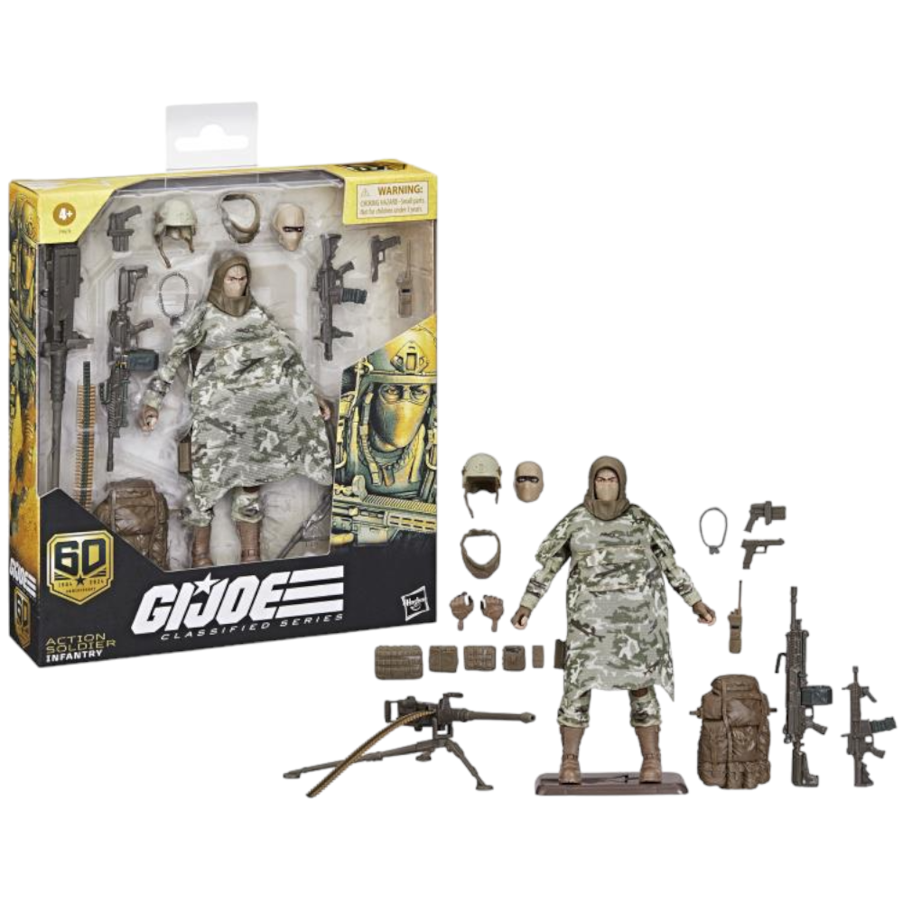 G.I. Joe Classified Series - Action Soldier Infantry 60 Anniversary