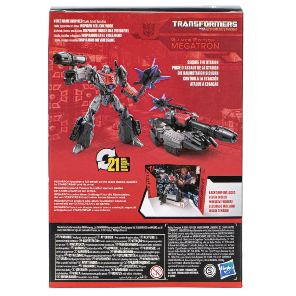 Transformers Studio Series Voyager Gamer Edition 04 Megatron