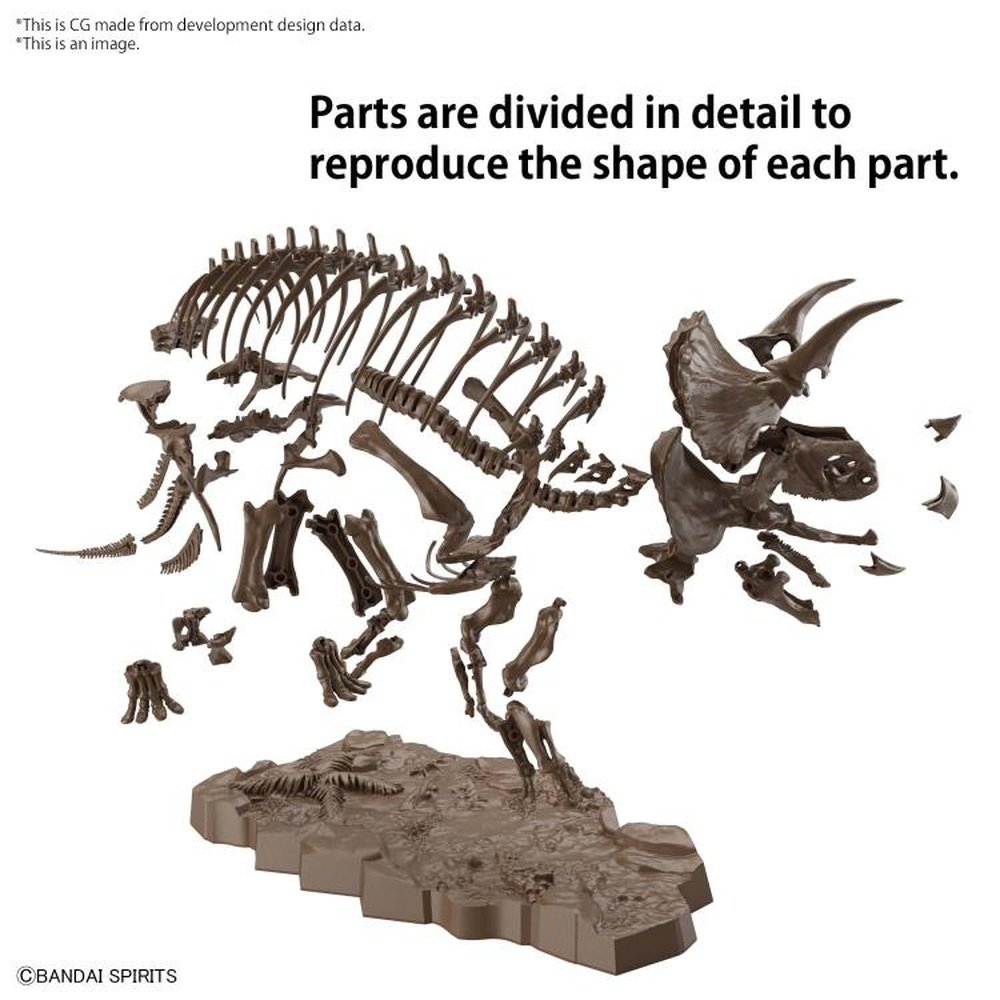 Imaginary Skeleton Triceratops Model Kit 1/32