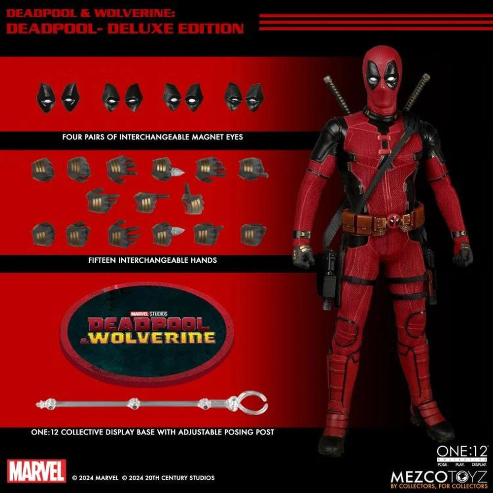 One:12 Deadpool & Wolverine Collective Deadpool Deluxe Edition