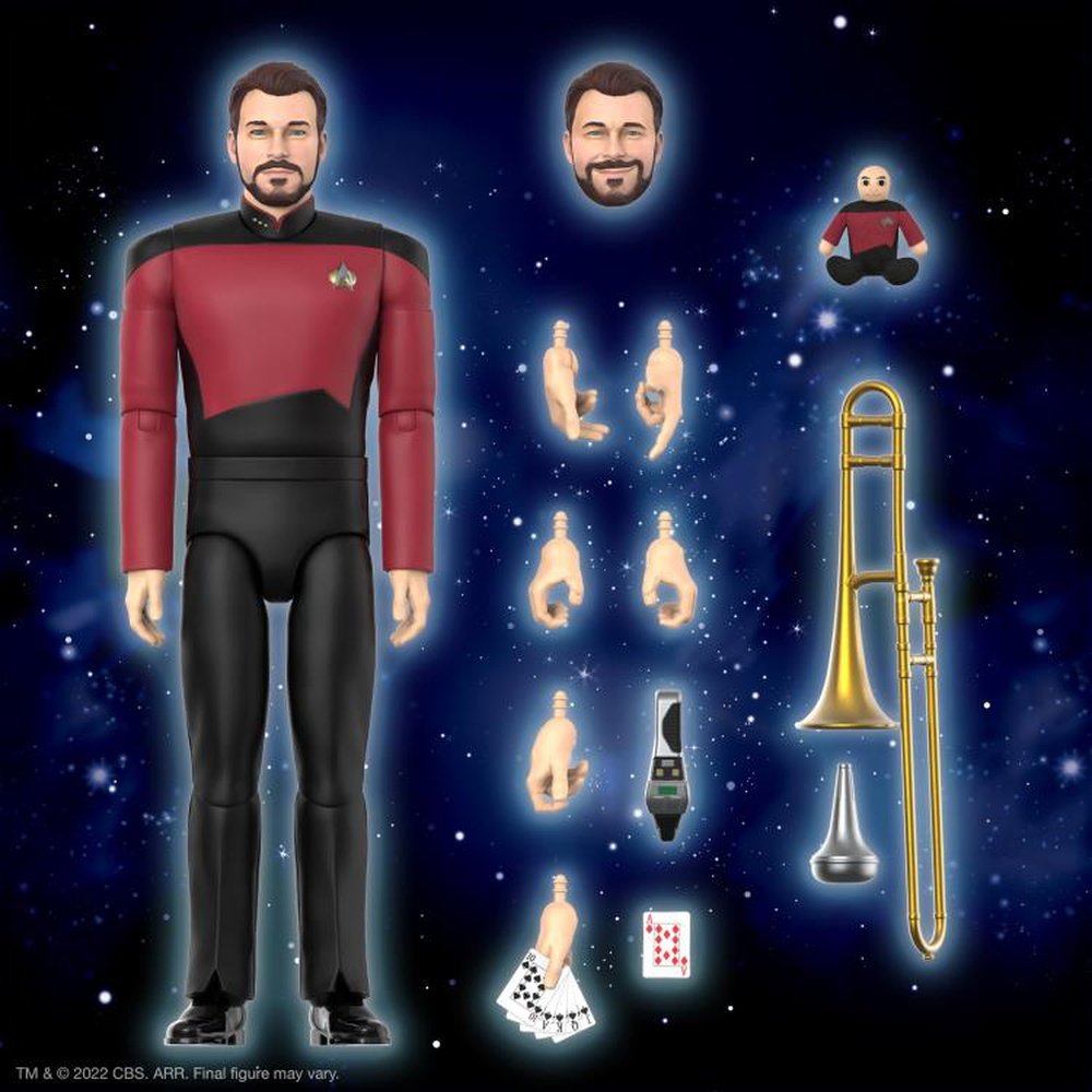 Star Trek: The Next Generation Ultimates! Commander Riker