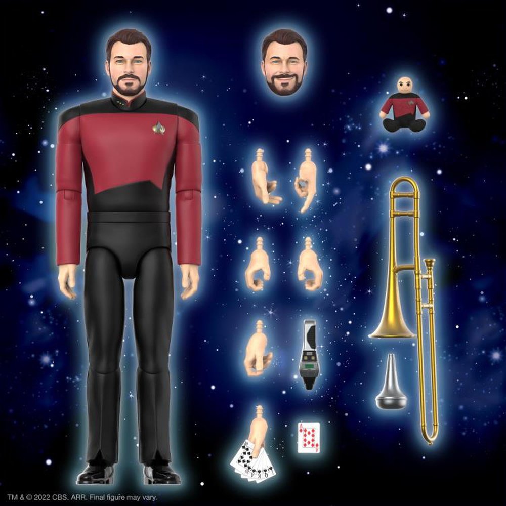Star Trek: The Next Generation Ultimates! Commander Riker en Toys Master