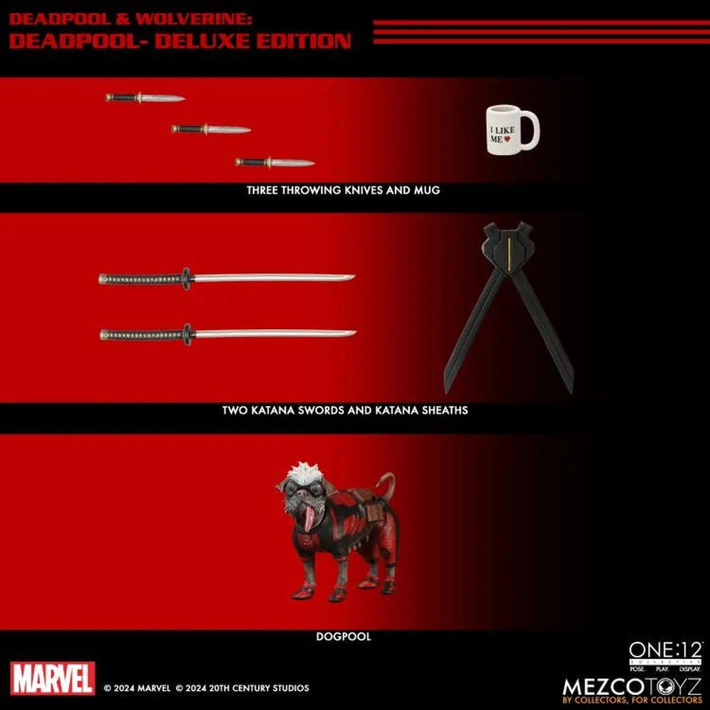 One:12 Deadpool & Wolverine Collective Deadpool Deluxe Edition
