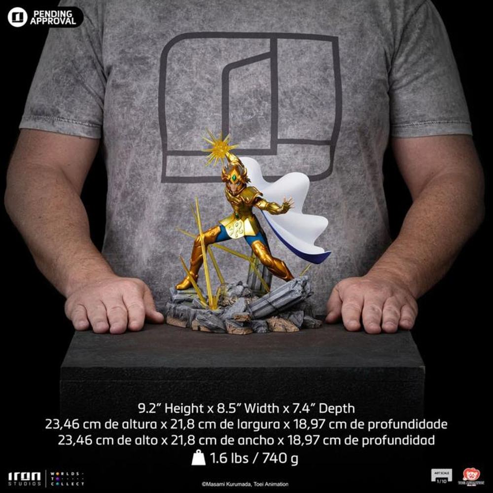 Saint Seiya Leo Aiolia Art Scale Limited Edition 1/10