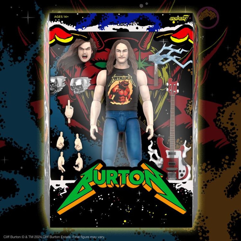 Cliff Burton Superhero Poster ULTIMATES!