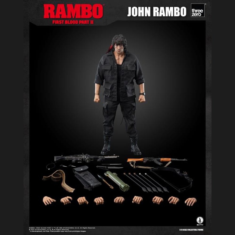 Rambo: First Blood Part II - John Rambo 1/6