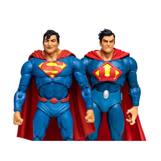 DC Multiverse Superman vs Superman of Earth-3 & Atomica Figure 2-Pack