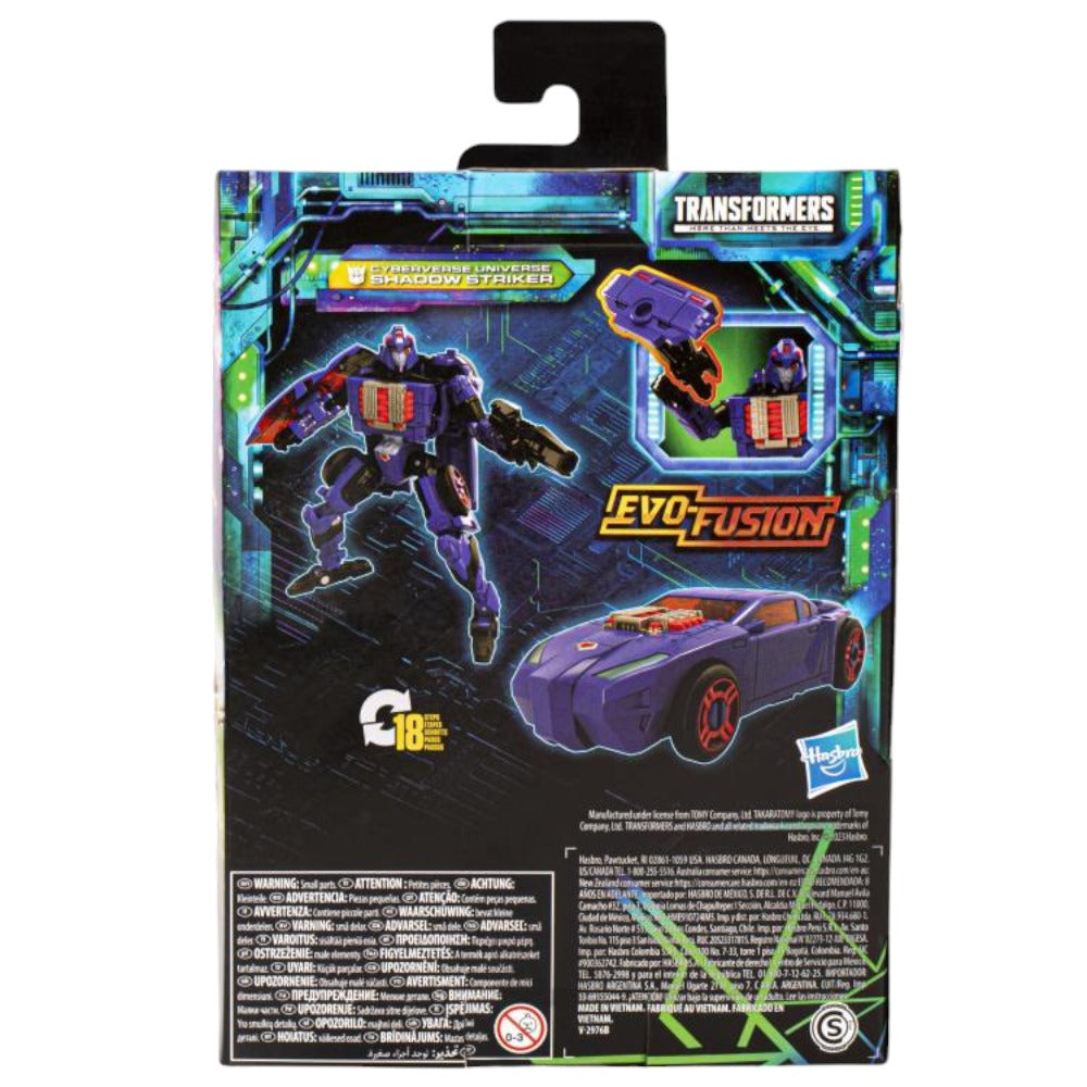 Transformers: Legacy Evolution Deluxe Cyberverse Universe Shadow Striker