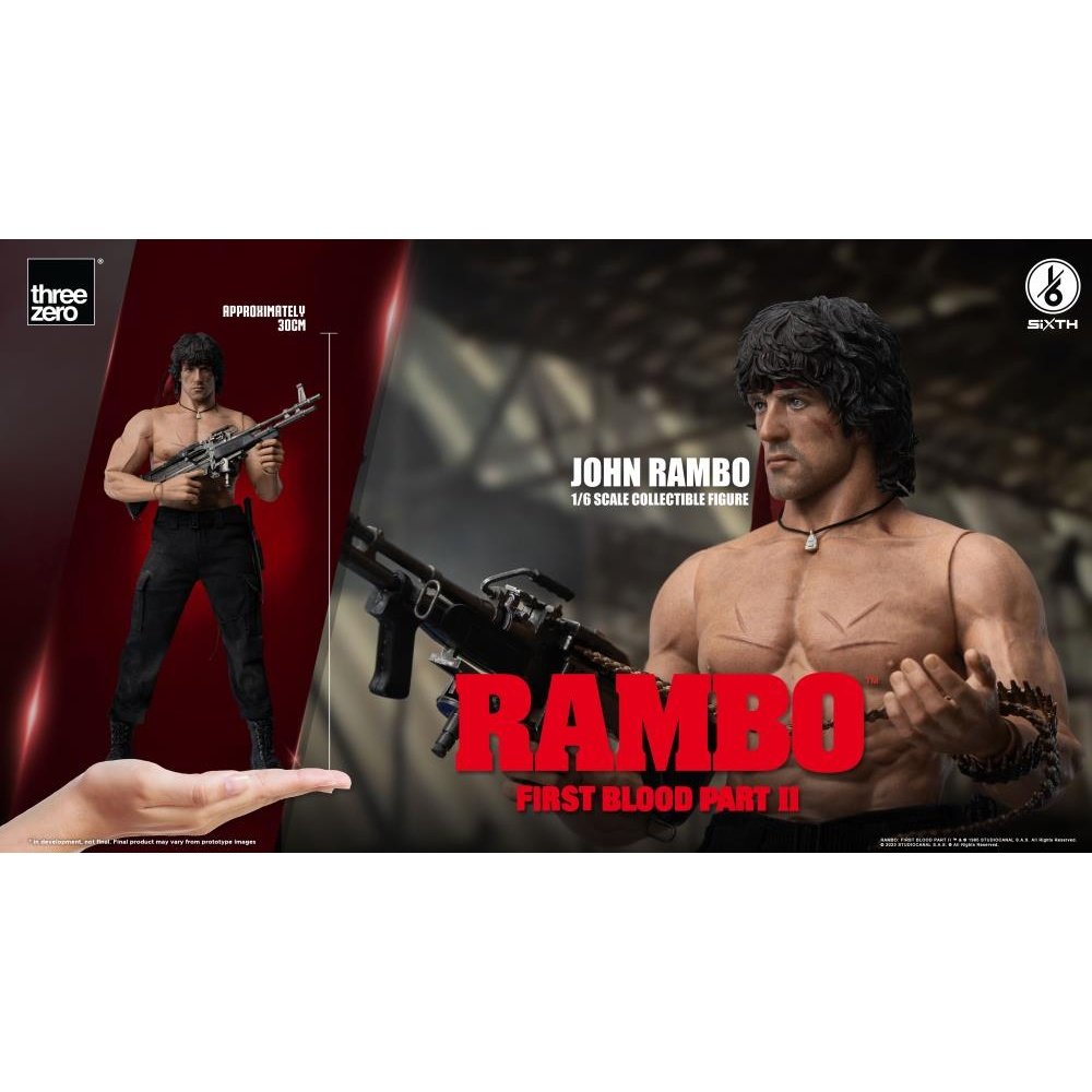 Rambo: First Blood Part II - John Rambo 1/6