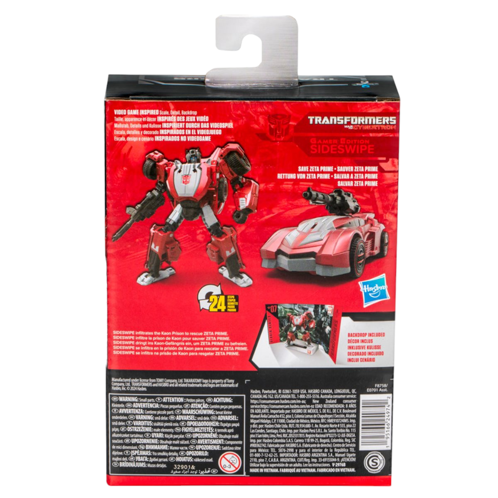 Transformers Studio Series 07 Deluxe Sideswipe