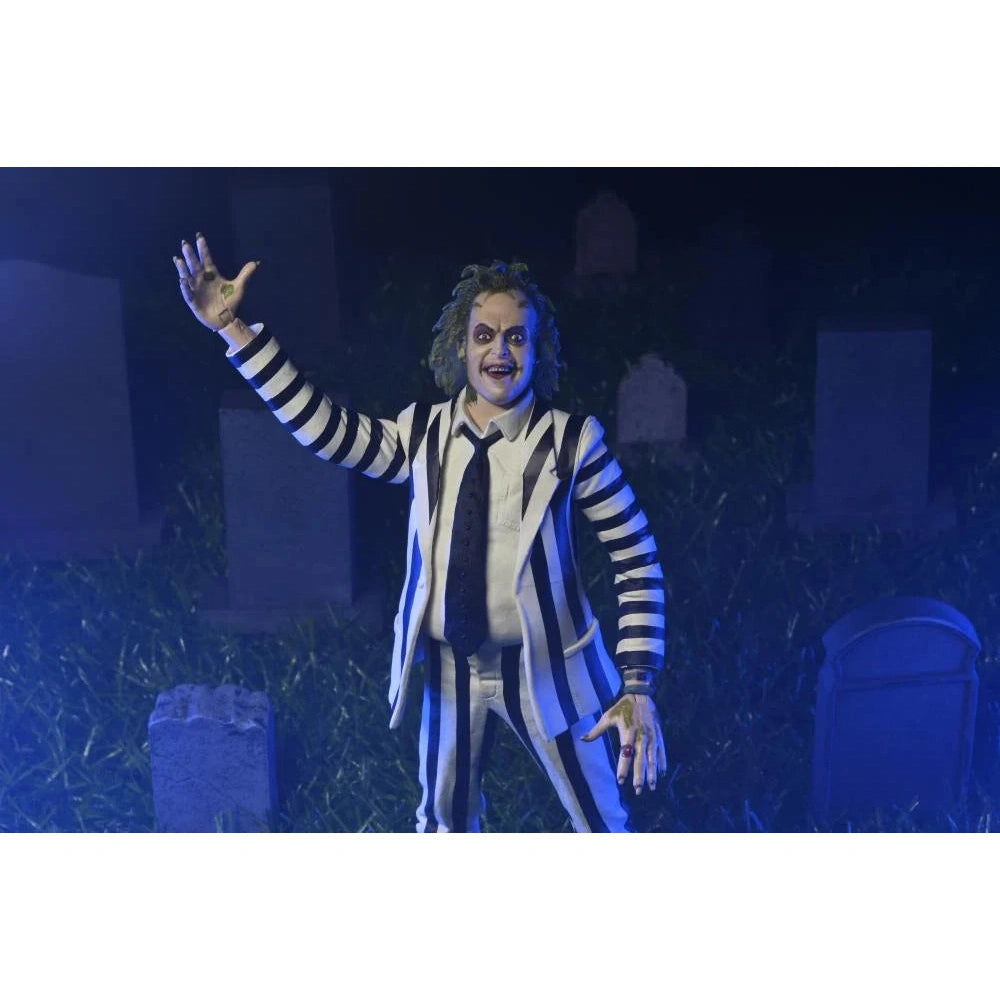 Beetlejuice Black and White Suit