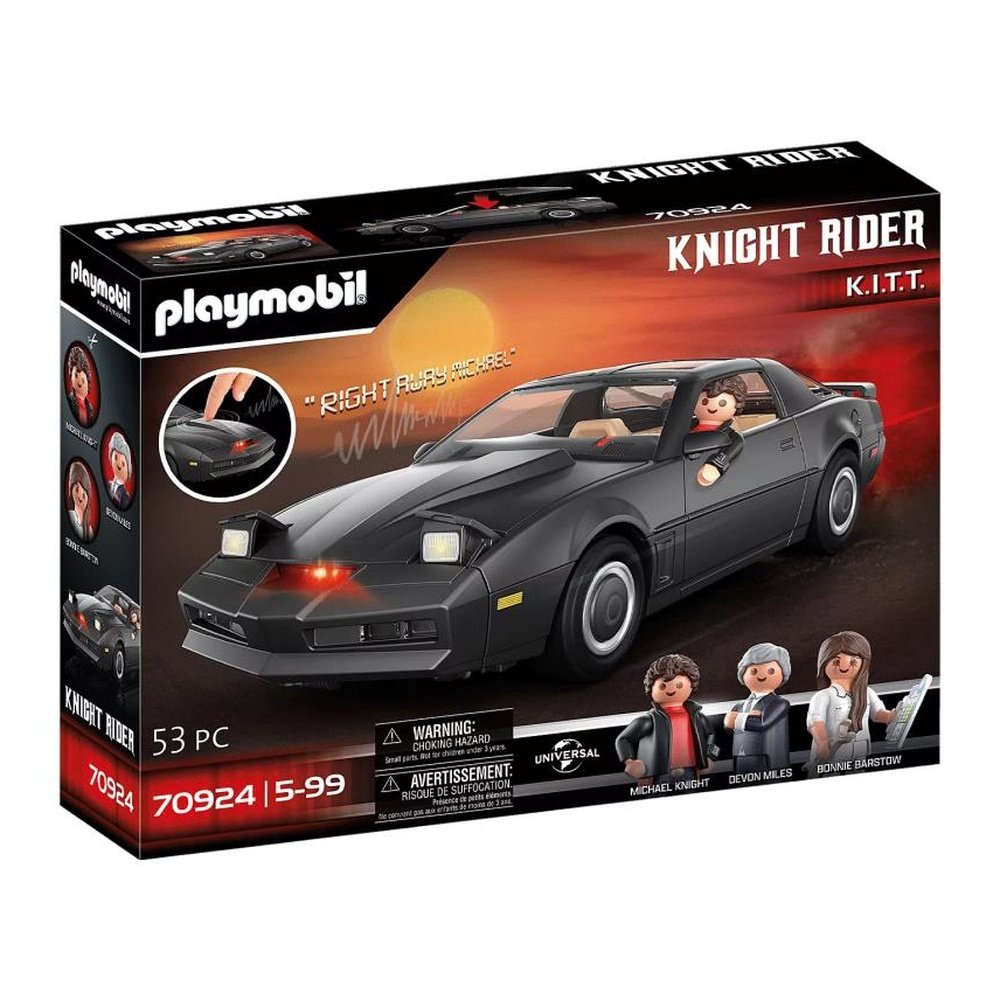 Knight Rider K.I.T.T. Playset El Auto Fantástico