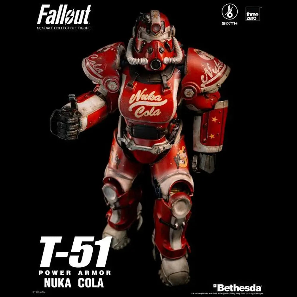 Fallout T-51 Power Armor Nuka Cola 1/6