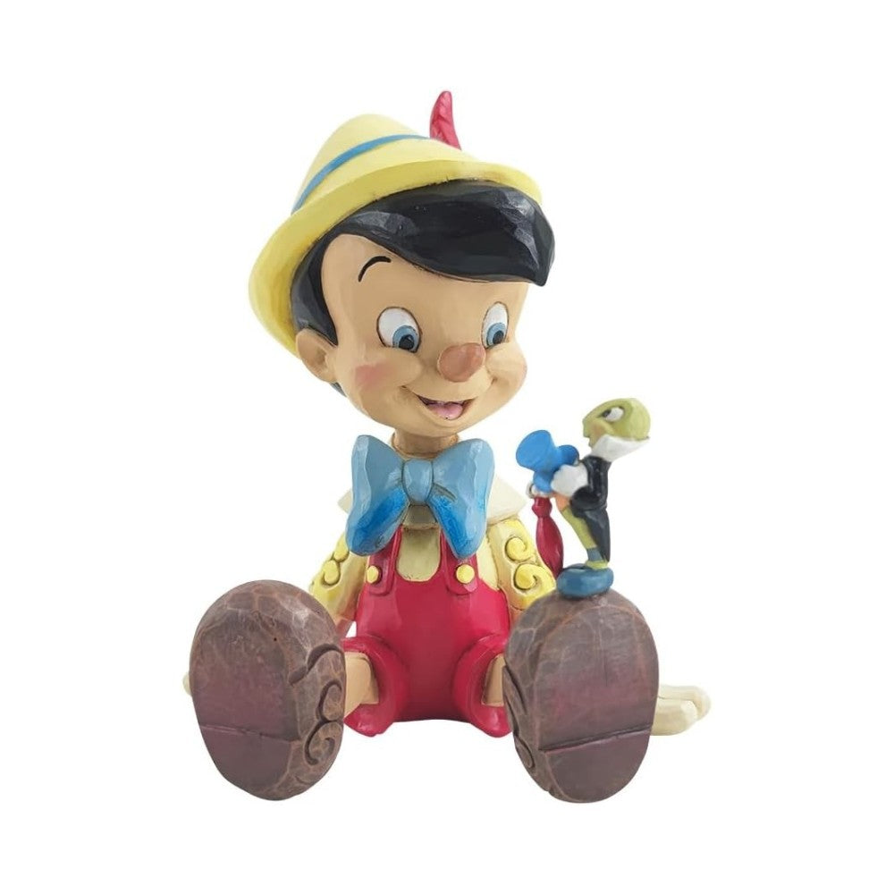 Disney Traditions: Pinocchio & Jiminy Sitting "Wishful and Wise"