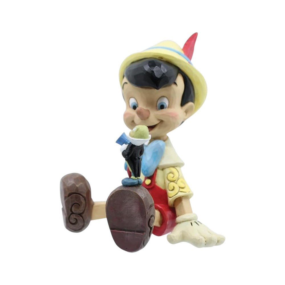Disney Traditions: Pinocchio & Jiminy Sitting "Wishful and Wise"