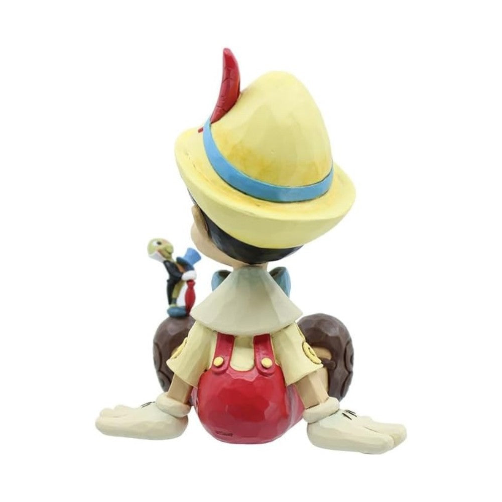 Disney Traditions: Pinocchio & Jiminy Sitting "Wishful and Wise"