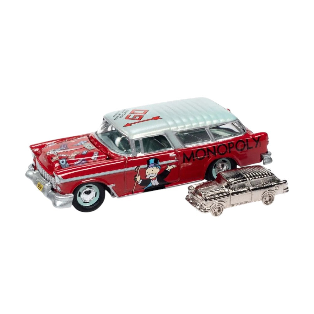Monopoly 1955 Chevy Nomad (Pass Go) & Game Token 1/64