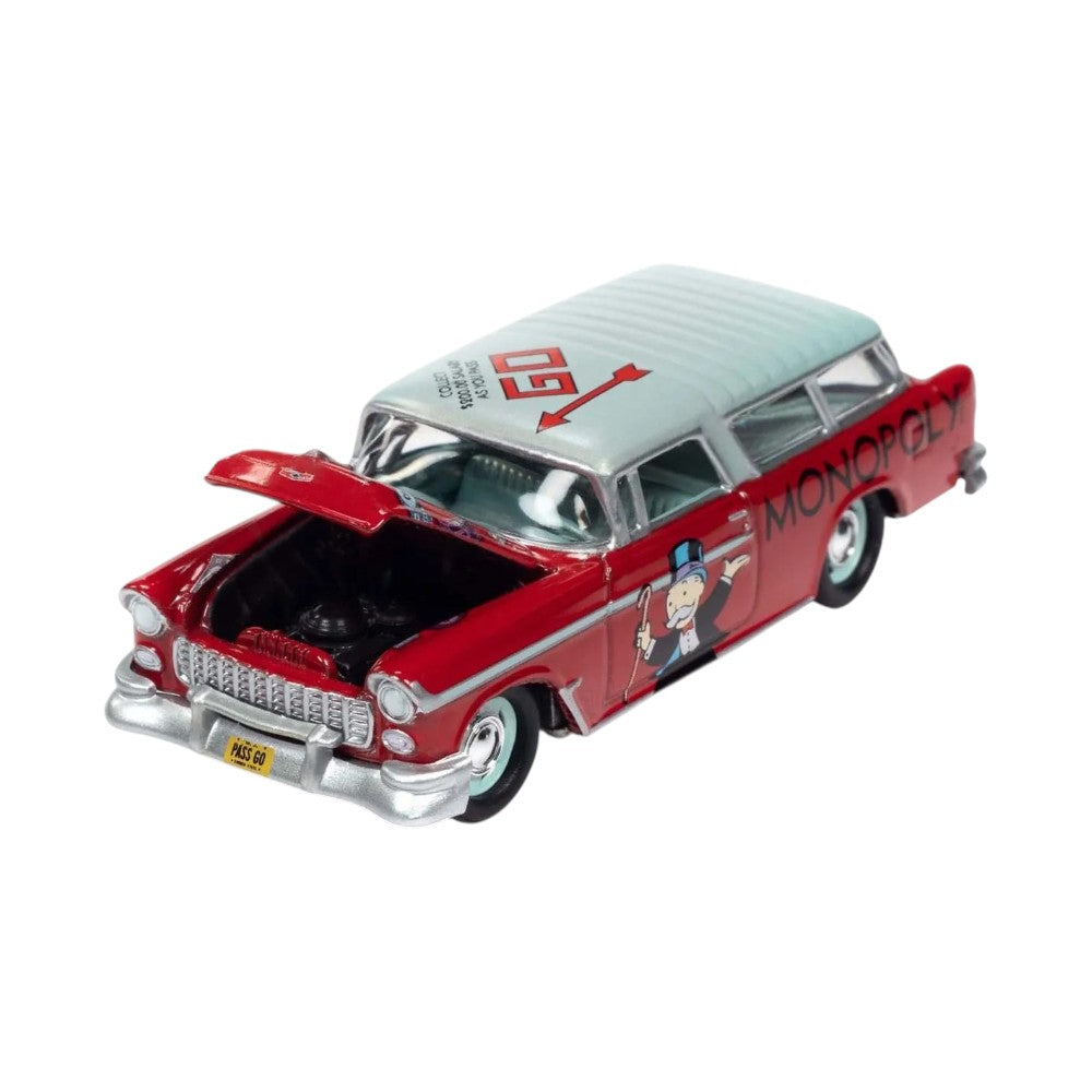 Monopoly 1955 Chevy Nomad (Pass Go) & Game Token 1/64