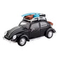 Volkswagen Escarabajo Negro Luces y Sonido 1/24