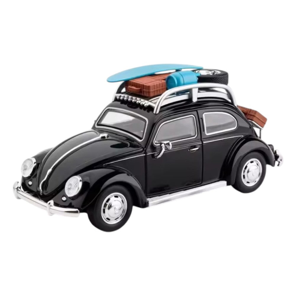 Volkswagen Escarabajo Negro Luces y Sonido 1/24