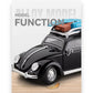 Volkswagen Escarabajo Negro Luces y Sonido 1/24