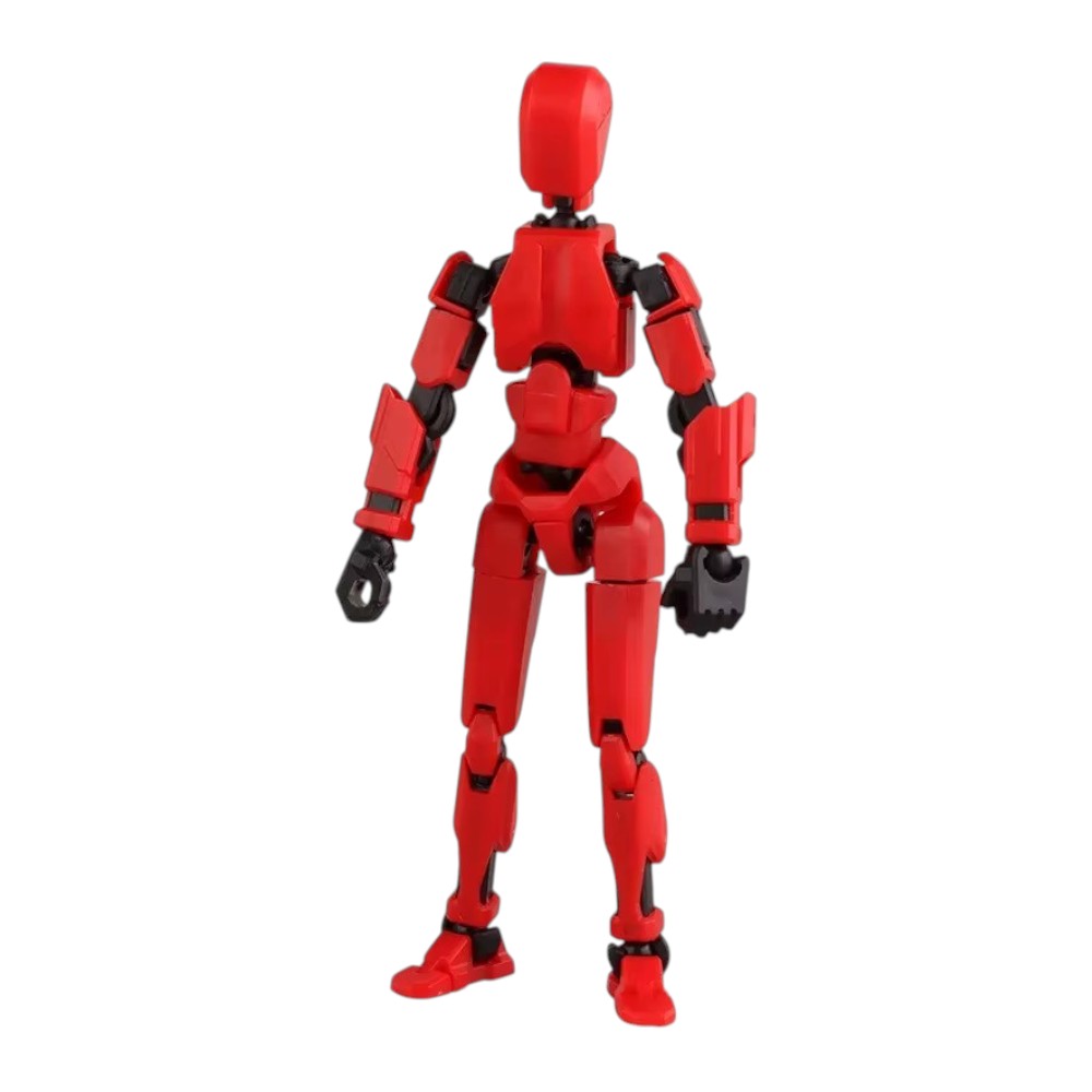 Robot 3D (Rojo) Model Kit