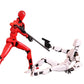 Robot 3D (Rojo) Model Kit