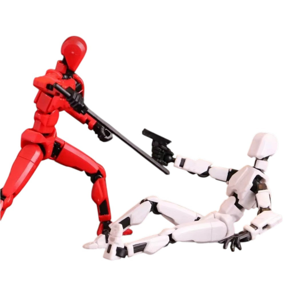 Robot 3D (Rojo) Model Kit