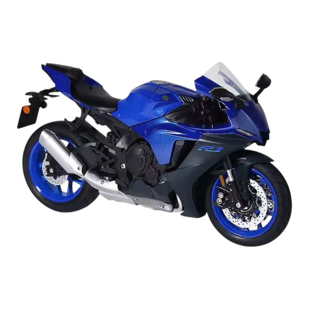 Yamaha YZF-R1 Azul Luces y Sonido 1/12