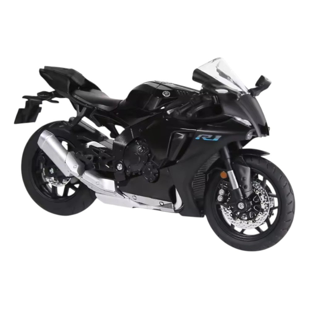 Yamaha YZF-R1 Negro Luces y Sonido 1/12