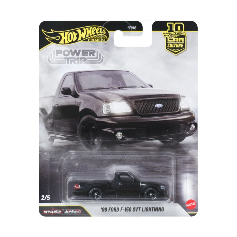 Hot Wheels Premium Car Culture - Power Trip '99 Ford F-150 SVT Lightning 1/64
