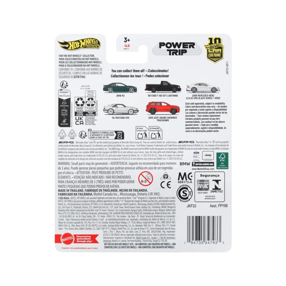 Hot Wheels Premium Car Culture - Power Trip '99 Ford F-150 SVT Lightning 1/64