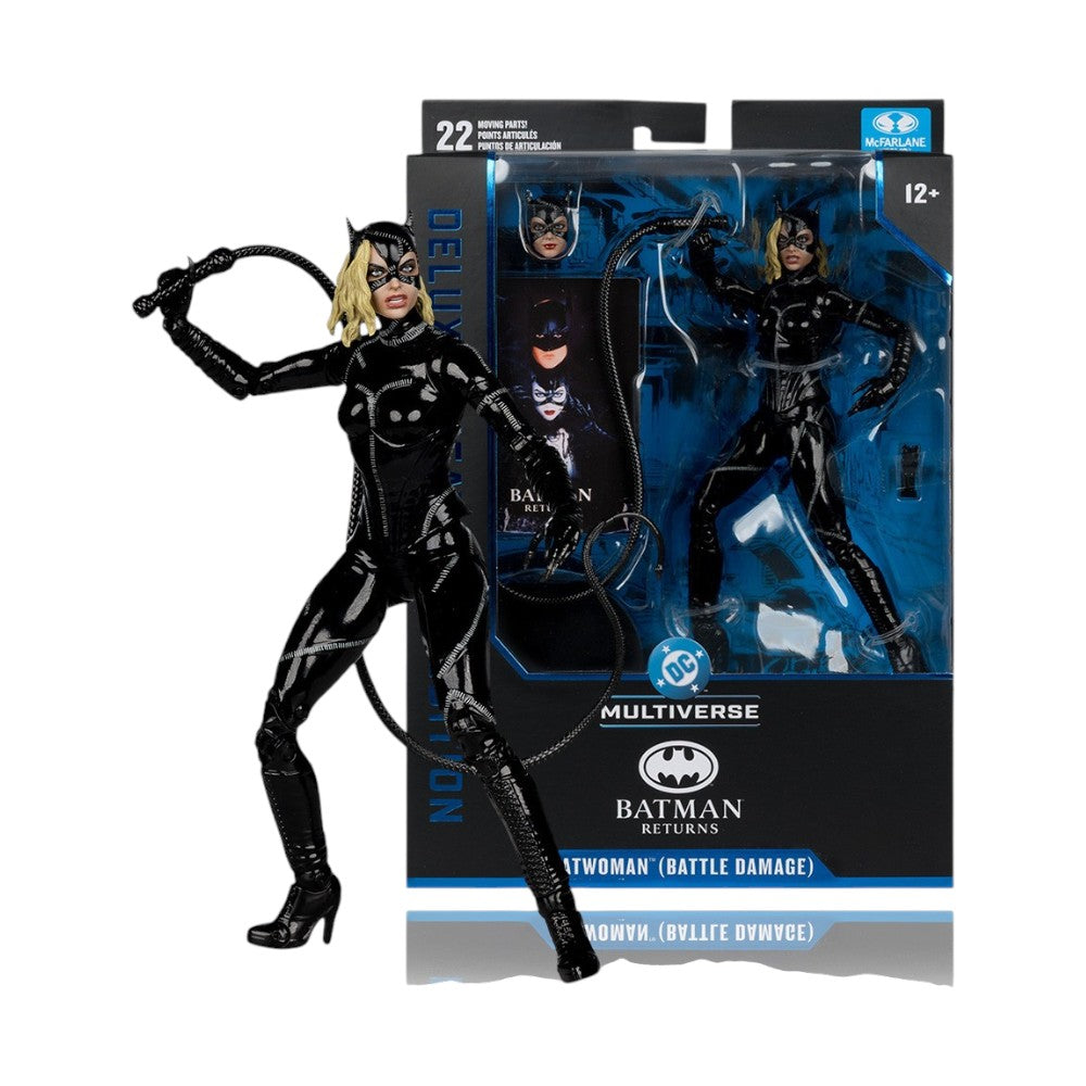 DC Multiverse Deluxe Theatrical Edition Catwoman (Battle Damaged)