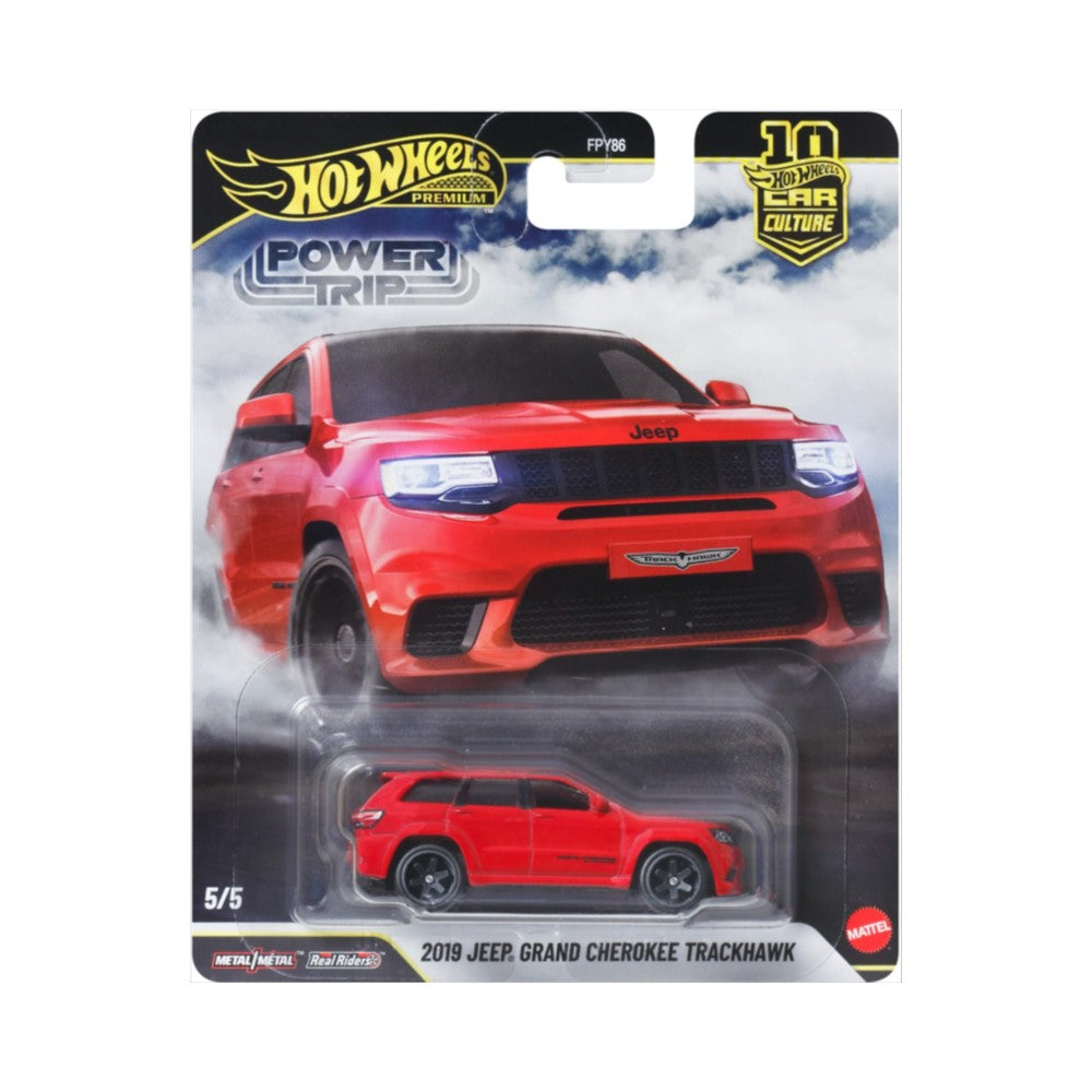 Hot Wheels Premium Car Culture - Power Trip 2019 Jeep Grand Cherokee Trackhawk 1/64