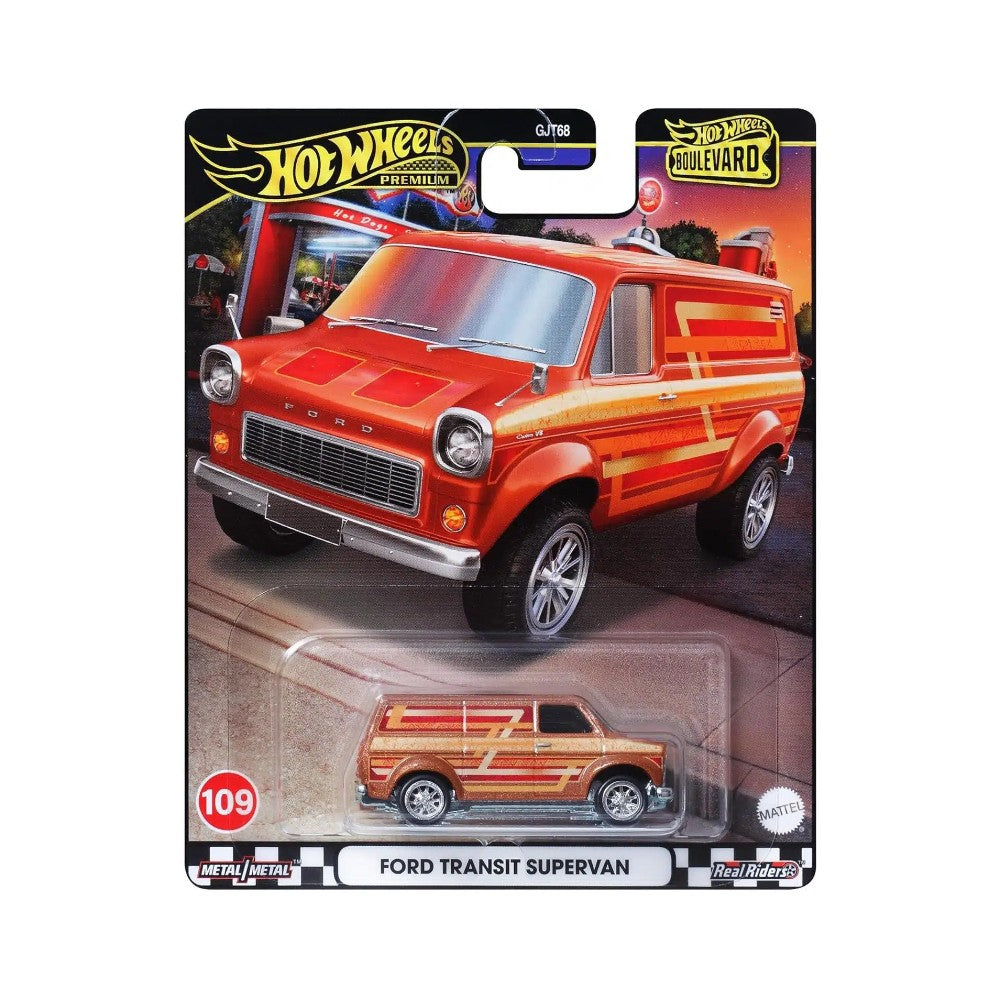 Hot Wheels Premium Boulevard - Ford Transit Supervan 1/64
