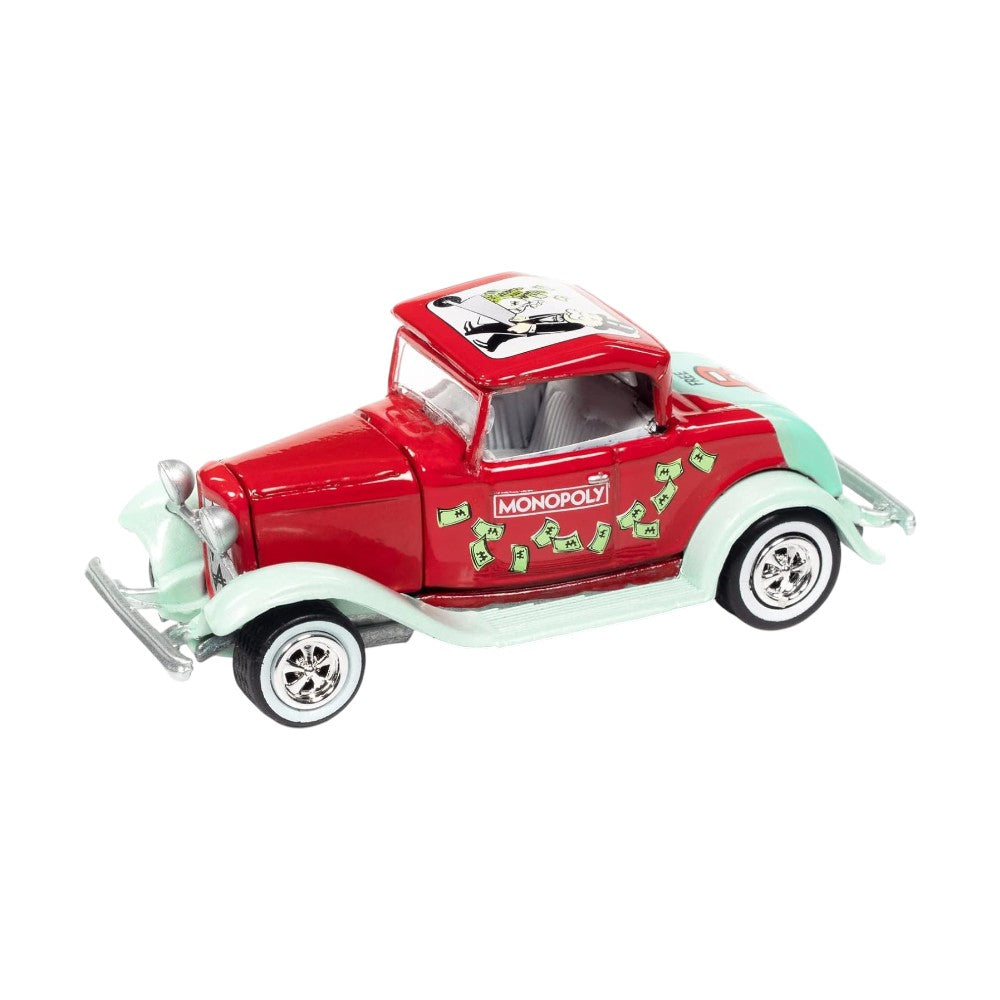 Monopoly - 1932 Ford Hi-Boy Coupe & Game Token 1/64