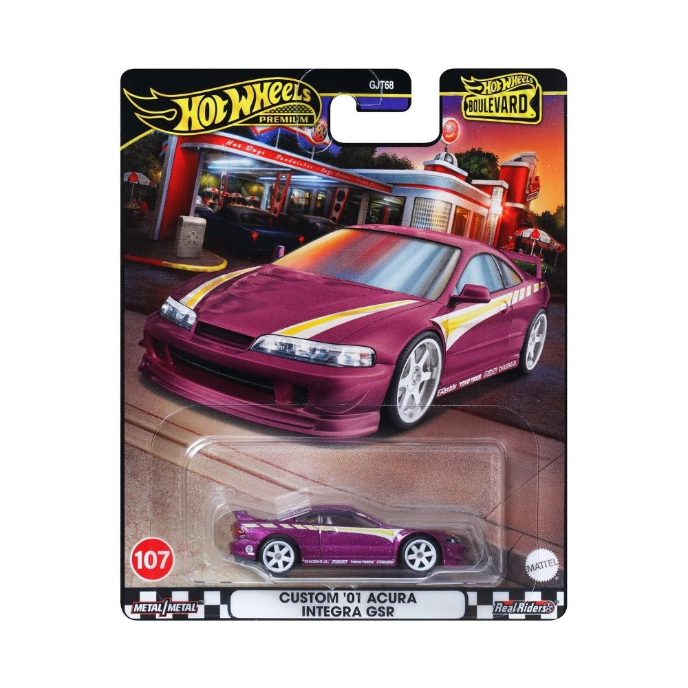 Hot Wheels Premium Boulevard - Custom '01 Acura Integra GSR 1/64