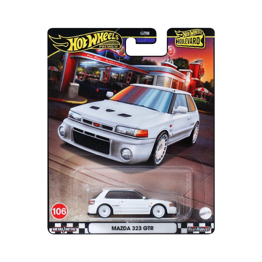 Hot Wheels Premium Boulevard - Mazda 323 GTR 1/64