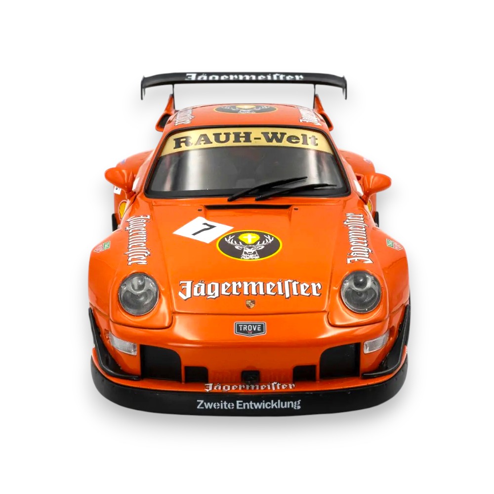 Porsche 911 993 RWB Rauh-Welt Bodykit Jägermeister #7 2020 1/18