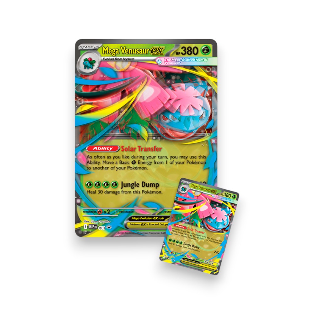 Pokemon TCG Mega Venusaur ex Premium Collection Español