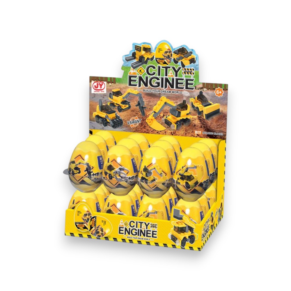 Bloques de Construcción City Construction Set 24 un.