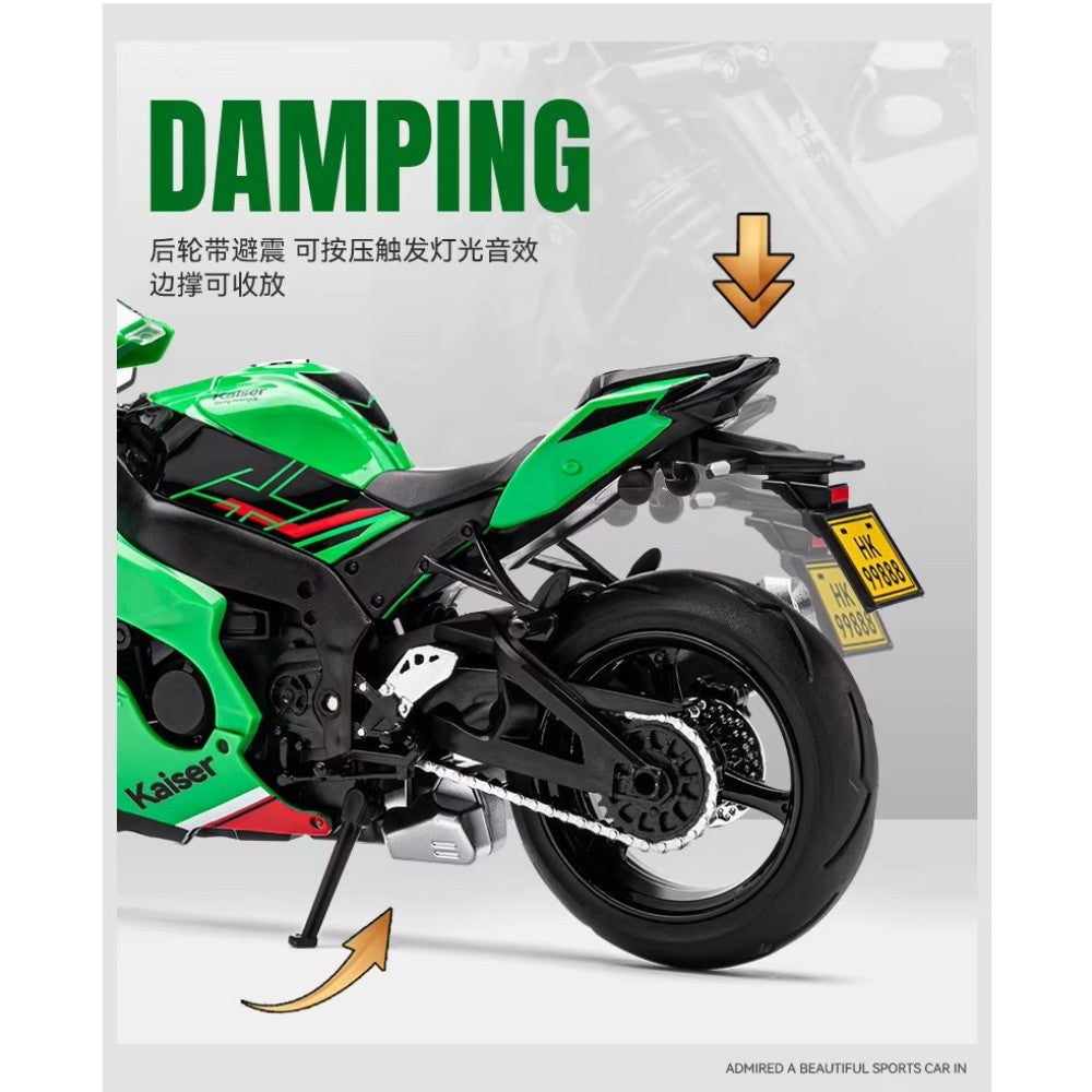 Kaiser Ninja ZX-10R (Verde) 1/12