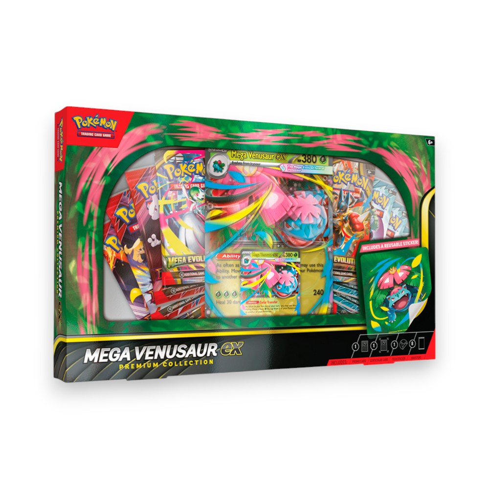 Pokemon TCG Mega Venusaur ex Premium Collection Español