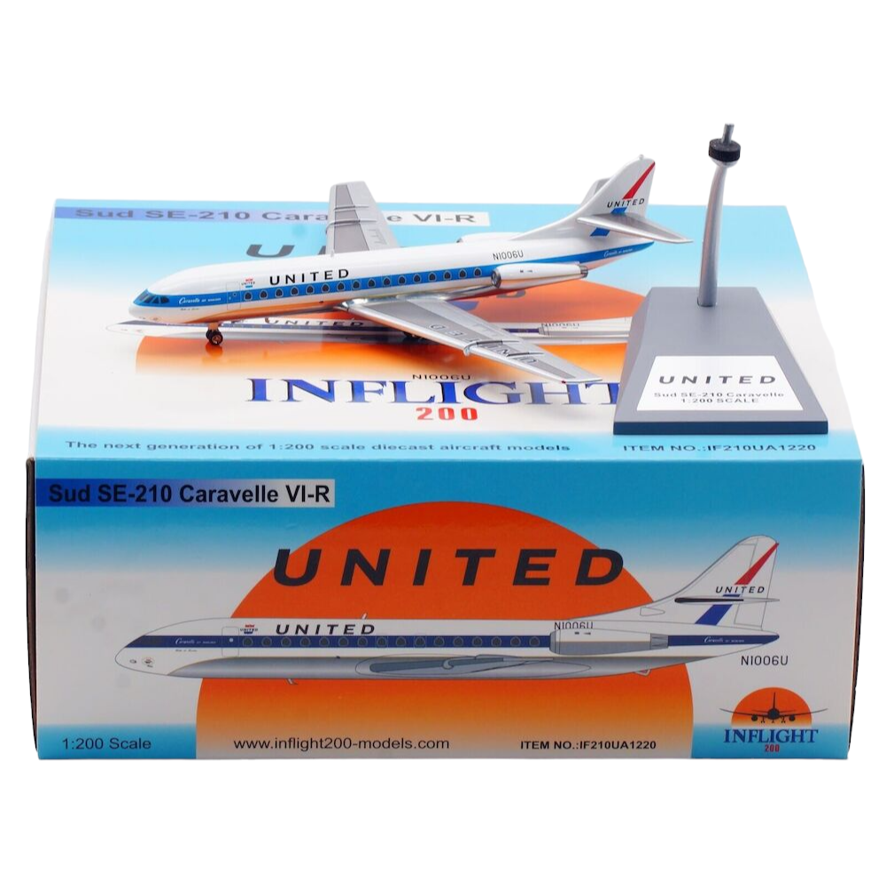 Sud SE-210 Caravelle VI-R - United 1/200