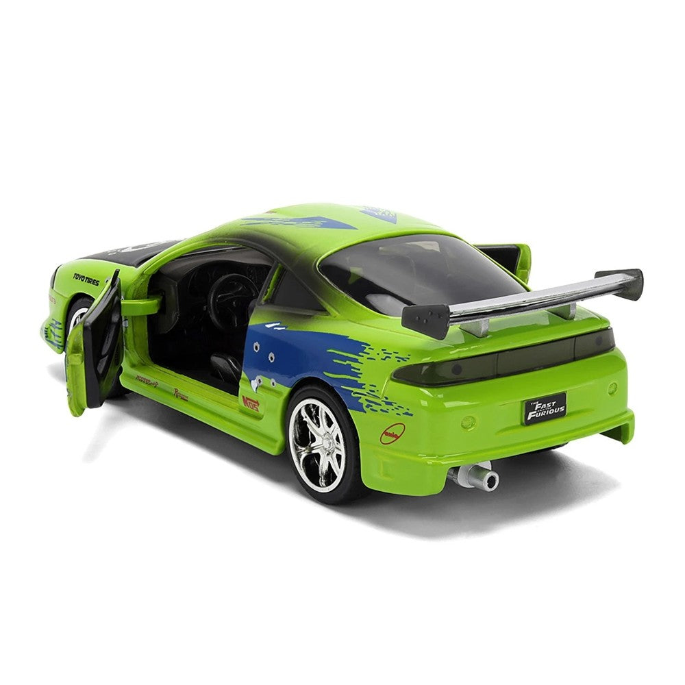 Fast & Furious Brian's 1995 Mitsubishi Eclipse (Damaged Version) 1/32