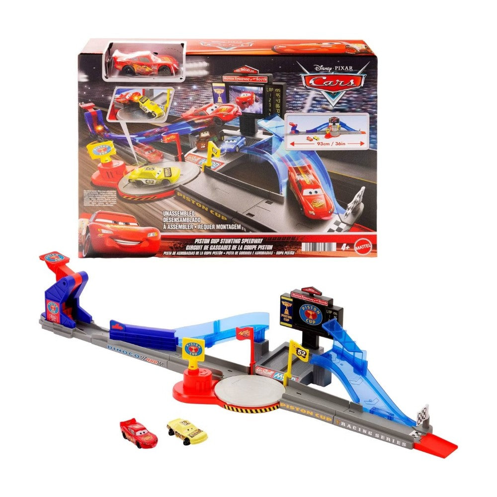 Disney Pixar Cars Piston Cup Stunting Speedway 1/55