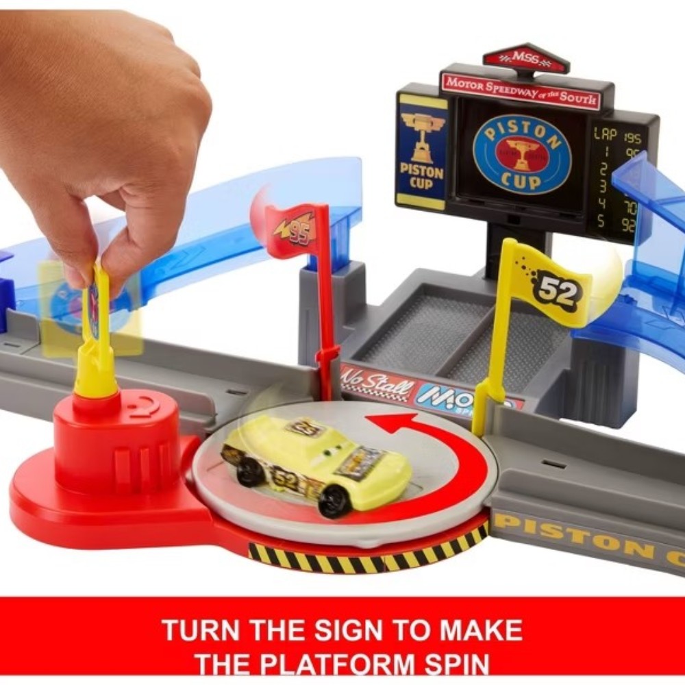 Disney Pixar Cars Piston Cup Stunting Speedway 1/55