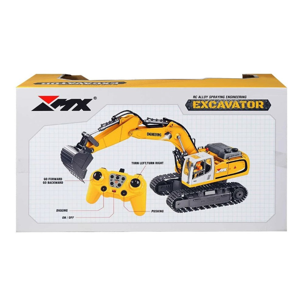 Crawler Crane Control Remoto Sonido, Luces y Vapor 1/18