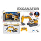 Crawler Crane Control Remoto Sonido, Luces y Vapor 1/18