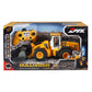 Bulldozer Control Remoto Luces y Vapor 1/18